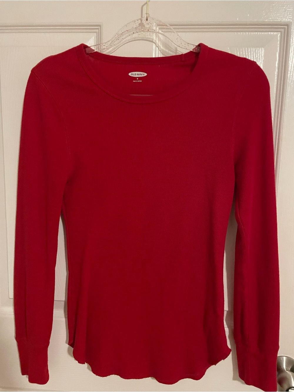 Old navy red thermal long sleeve